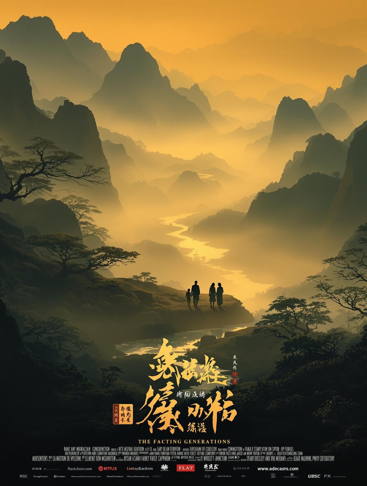 不良网站作品《山河故人》海报